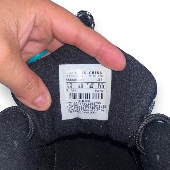 Nike Air Penny 2 'Miami Heat' 2009 333886-061 Men's 9.5 - Picture 10 of 12